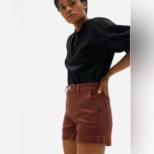 Everlane Cotton Twill Shorts Size 8
